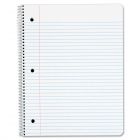 Tops 1-Subject Notebook - 70 Sheet - College Ruled - 10.50" x 8"