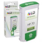 LD Remanufactured Green Ink Cartridge for HP 70 (C9457A)