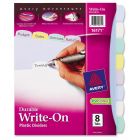 Avery Translucent Durable Write-on Divider - 8 per set