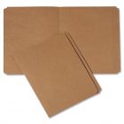 Medium Kraft Paperboard File Folder Letter - 8.5" x 11" - 0.75" Expansion - Brown - 100 / Pack
