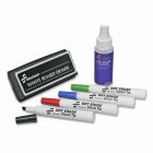 Skilcraft Dry Erase Starter Kit, Assorted - 4 Pack