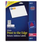 Avery 0.75" x 2.20" Rectangle Color Printing Label (Laser) - 750 per pack