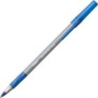 BIC Round Stic Comfort Grip Ballpoint Pen, Blue - 12 Pack