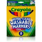 Crayola Classic Washable Marker Set - 8 per set