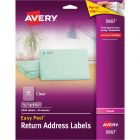 Avery 0.50" x 1.75" Rectangle Mailing Label (Easy Peel) - 2000 per box