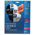 Avery Round CD/DVD Label (Laser) - 50 per pack
