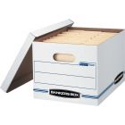 Bankers Box Stor/File - Letter/Legal, Lift-Off Lid - 12 Per Carton
