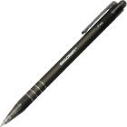Skilcraft Rubberized Retractable Ballpoint Pen, Black - 12 Pack
