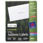 Avery 1" x 2.62" Rectangle Mailing Label - 3000 per box