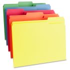 Business Source 1-Ply Color-coding File Folders