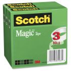 Scotch Cabinet Pack Magic Tape - 3 per pack