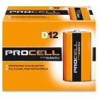 Duracell Procell Alkaline General Purpose D Battery 12PK