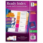 Avery Ready Index Table of Contents Reference Divider - 6 per pack