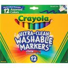 Crayola Classic Washable Markers - 12 per set