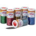 Pacon Spectra Glitter Sparkling Crystals - 6 colors per set