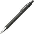 Skilcraft Rubberized Barrel Retractable Ballpoint Pen, Black - 12 Pack