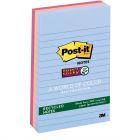 Post-it Super Sticky Notes in Bali Colors - 3 per pack - 4" x 4" - Assorted