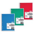 Mead 3-Subject Wirebound College Ruled Notebook - 120 Sheet - College Ruled - Letter - 8.50" x 11"