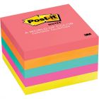 Post-it Notes in Neon Colors - 5 per pack - 3" x 3" - Assorted