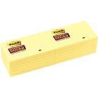 Post-it Super Sticky Note - 12 per pack  - 3" x 5" - Yellow