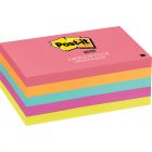 Post-it Notes in Neon Colors - 5 per pack - 3" x 5" - Assorted