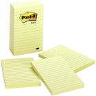 Post-it  Sticky Note - 5 per pack - 4" x 6" - Yellow