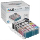 Compatible Canon PGI270XL and CLI271XL: 1 Pigment Bk PGI270XL and 1 Each of CLI271XL Bk, C, M, Y (Set of Ink)
