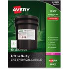 Avery 7.75" x 4.75" Rectangle UltraDuty GHS Chemical Labels (Laser) - 100 per box