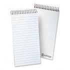 Ampad Earthwise Reporter's Notebook - 70 Sheets - 15 lb  - 4" x 8" -  White Paper