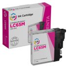 Brother Compatible LC65M HY Magenta Ink Cartridge