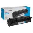 LD Remanufactured Cyan Toner Cartridge for HP 312A