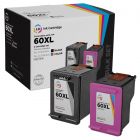Reman HP 60XL Black & Color Ink Set