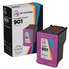 LD Remanufactured Tri-Color Ink Cartridge for HP 901 (CC656AN)