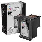 LD Remanufactured Black Ink Cartridge for HP 92 (C9362WN)