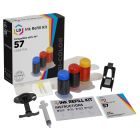 LD Refill Kit for HP 57 Color Ink