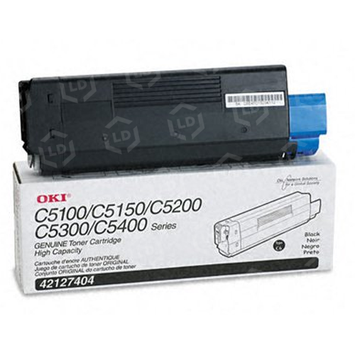 Original Okidata 42127404 High Yield Black Toner - LD Products