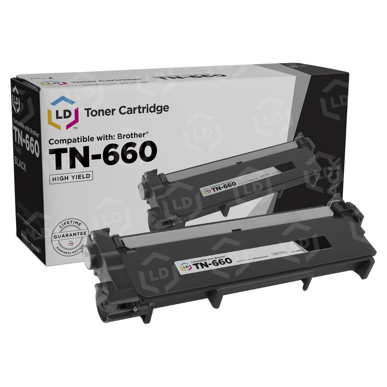 Cartouche Toner Brother TN-6600 D’origine – Noir – Compatible HL Et MFC