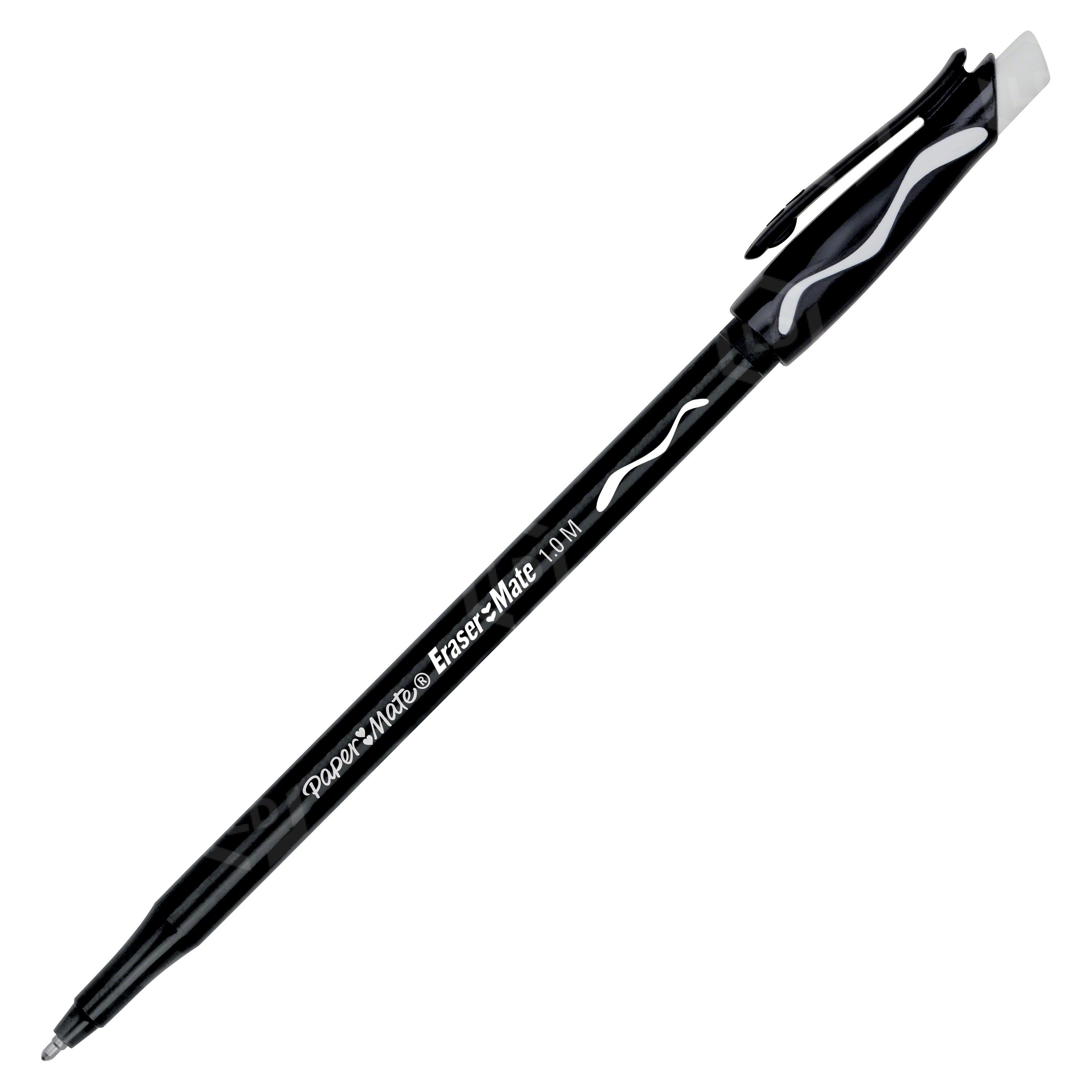 Paper Mate Metal P Bis5-15 Permanent Marker - Black Ink, Fine Point