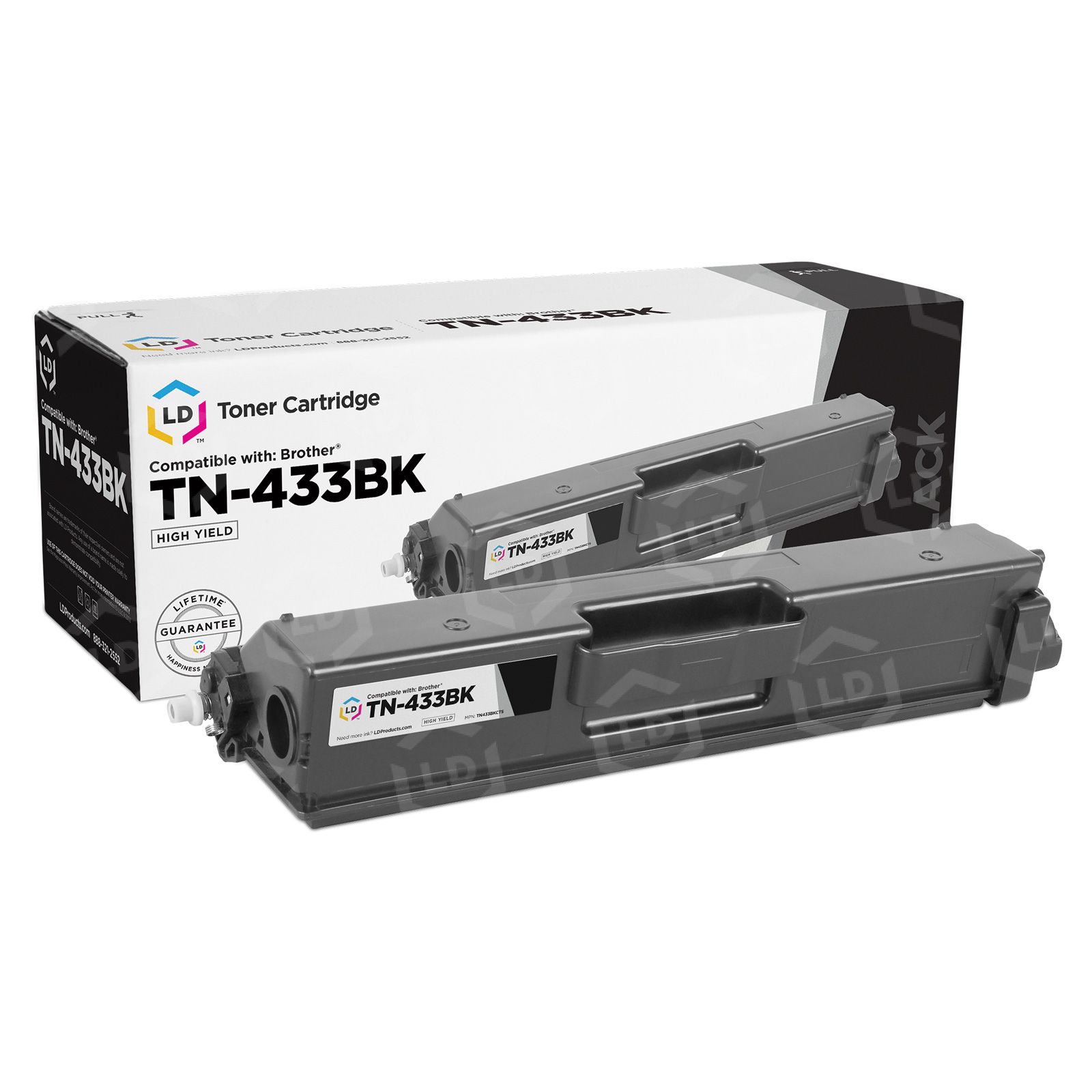 Pack de 4 cartouches de toner compatibles pour imprimante BROTHER HL