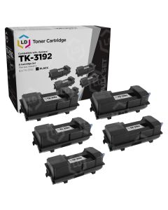 5 Pack of Compatible Kyocera-Mita TK-3192 Black Toners