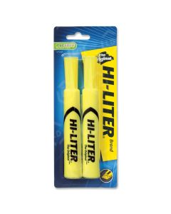 Avery Hi-Liter Desk Style Fluorescent Yellow Highlighters