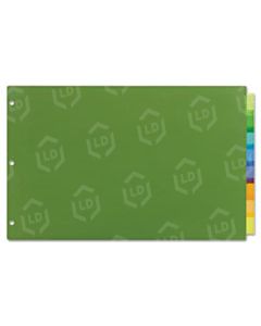 Avery&reg; Big Tab(TM) Insertable Plastic Dividers, 11" x 17", 8 Multicolor Tabs, 1 Set (11179)