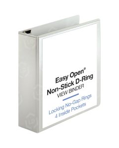 Business Source Locking D-Ring View Binder