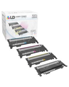 Compatible Samsung CLT-406S (Bk, C, M, Y) Set of 4 Toners