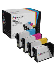 Remanufactured 702XL 4 Piece Set of Ink for Epson