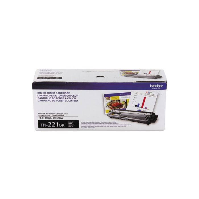 Woud Vernauwd Verstelbaar Original Brother TN-221BK Black Toner Cartridge - Find Lower Prices on  Compatibles! - LD Products