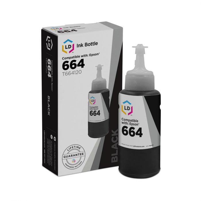 Epson 664 Black Ink | Highly-Recommended Cartridge - LD Products