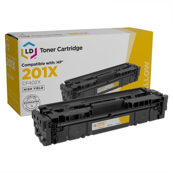 Mammoth Fantastiske Efterår HP 201X Yellow HY Toner Cartridge Replacement - LD Products