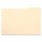 Smead Top Tab File Folder - 8.50" x 11" - 1/3 Tab Cut on Right - Manila - 100 / box