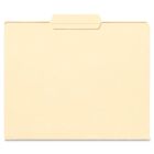 Smead Top Tab File Folder - 100 per box Letter - 8.50" x 11" - 1/3 Tab Cut on Center - Manila